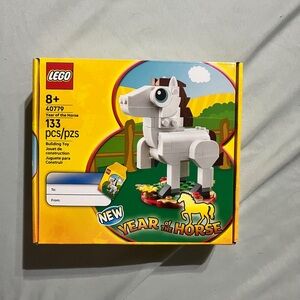 LEGO Year of the Horse Set - White and Brown